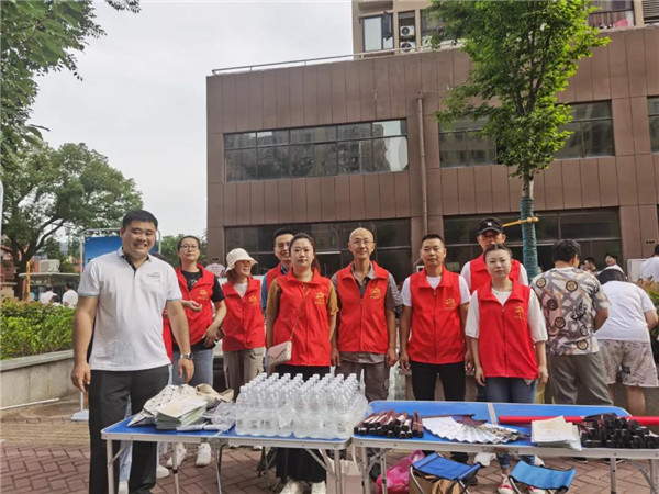 御窯景巷黨支部開展助力高考，為夢想護航活動